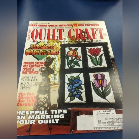 Vintage Quilt Craft Magazine August 1994 - Picture 1 of 1